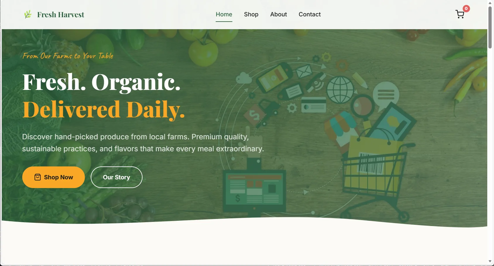 FreshHarvest project